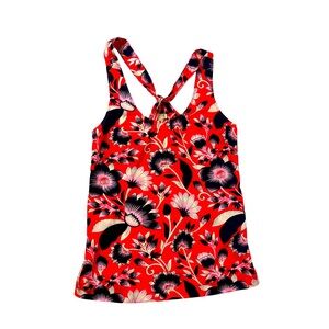 J. Crew Women’s Racerback Floral Tank Top